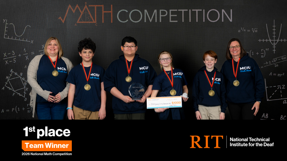 1st place team – Montgomery County Intermediate Unit