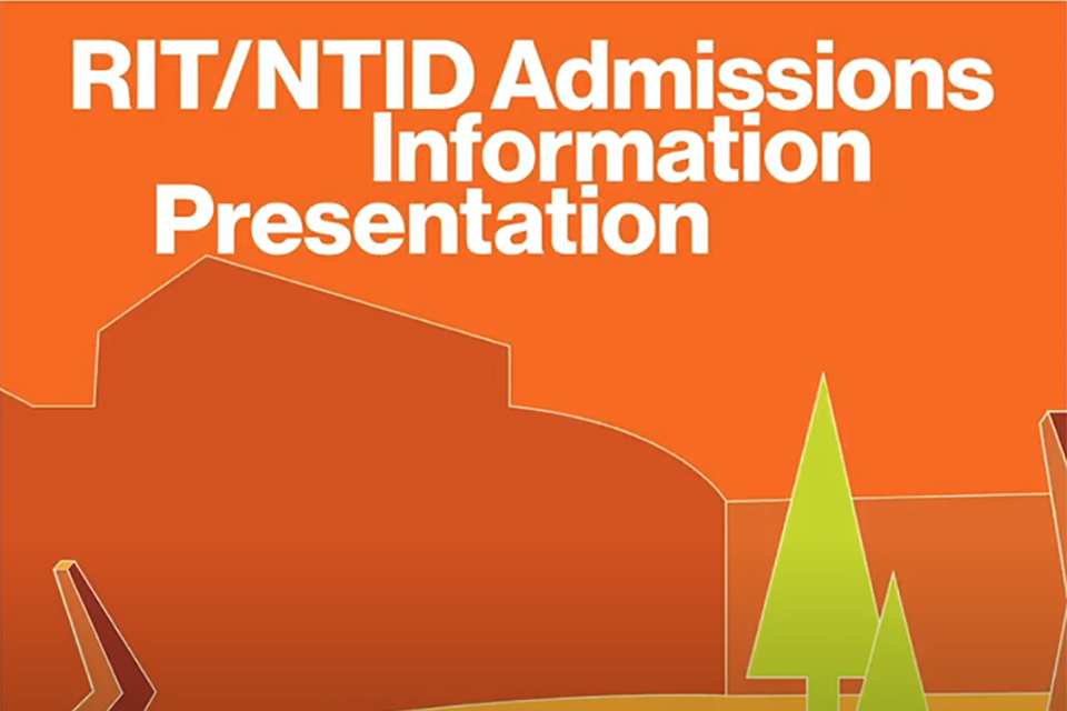 Explore RIT/NTID Virtually National Technical Institute for the Deaf