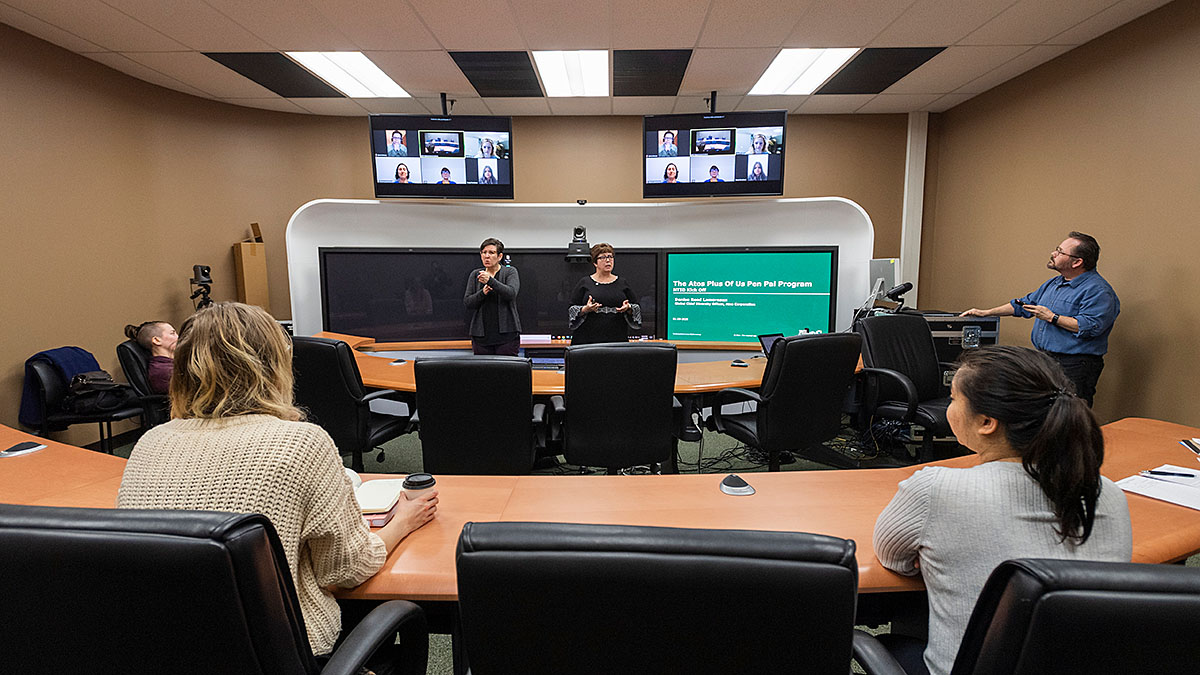 Meeting in the NTID Cisco Lab