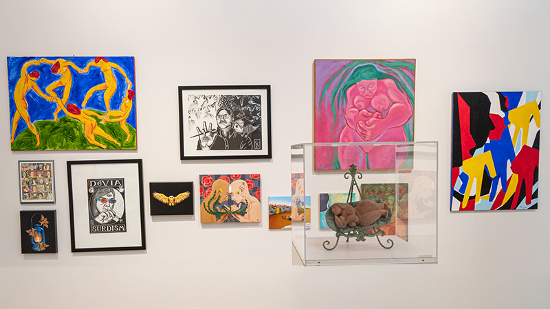 Dyer Arts gallery art work