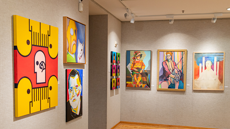 Dyer Arts gallery art work