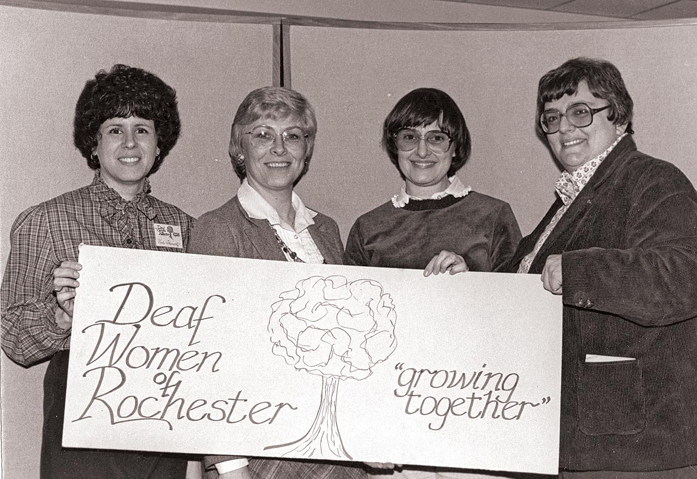 Photo of the founders of Deaf Women of Rochester