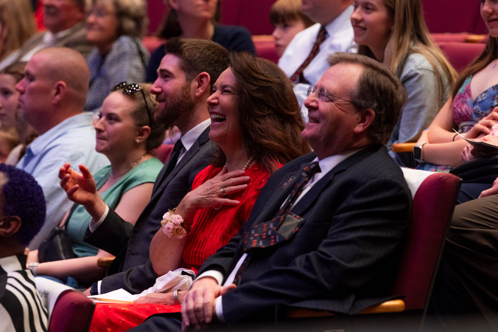 Photo of Gerry and Judy at event