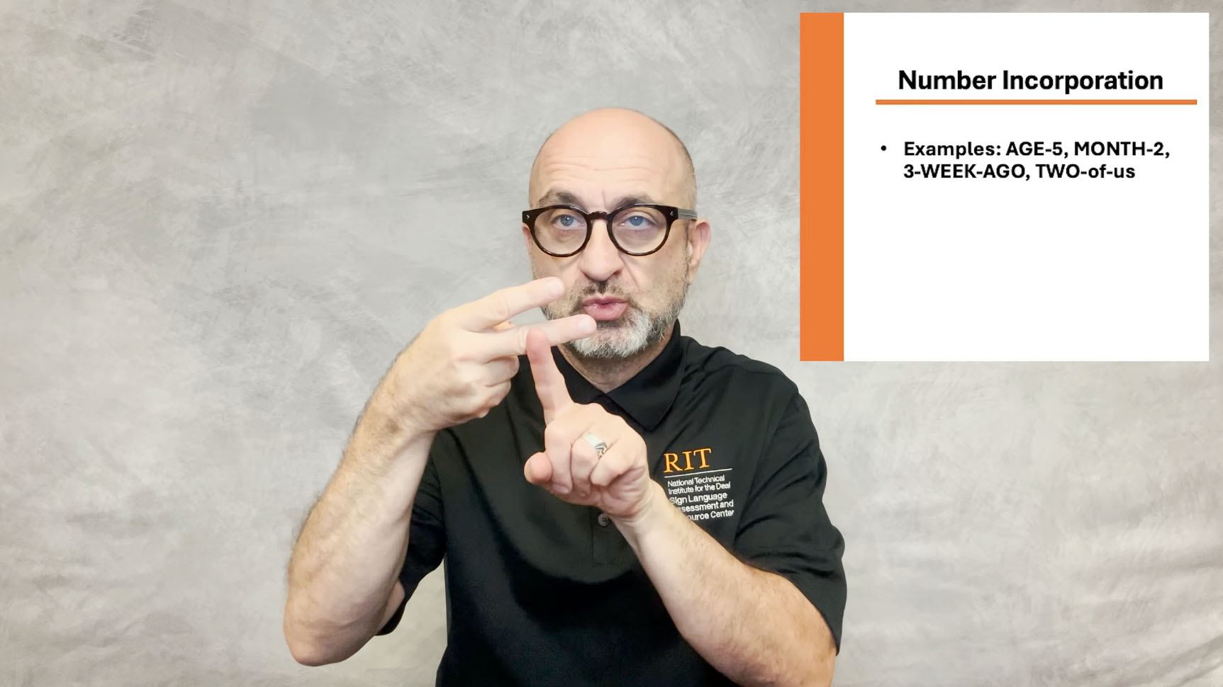 SLPI Grammar 6.) Number Incorporation