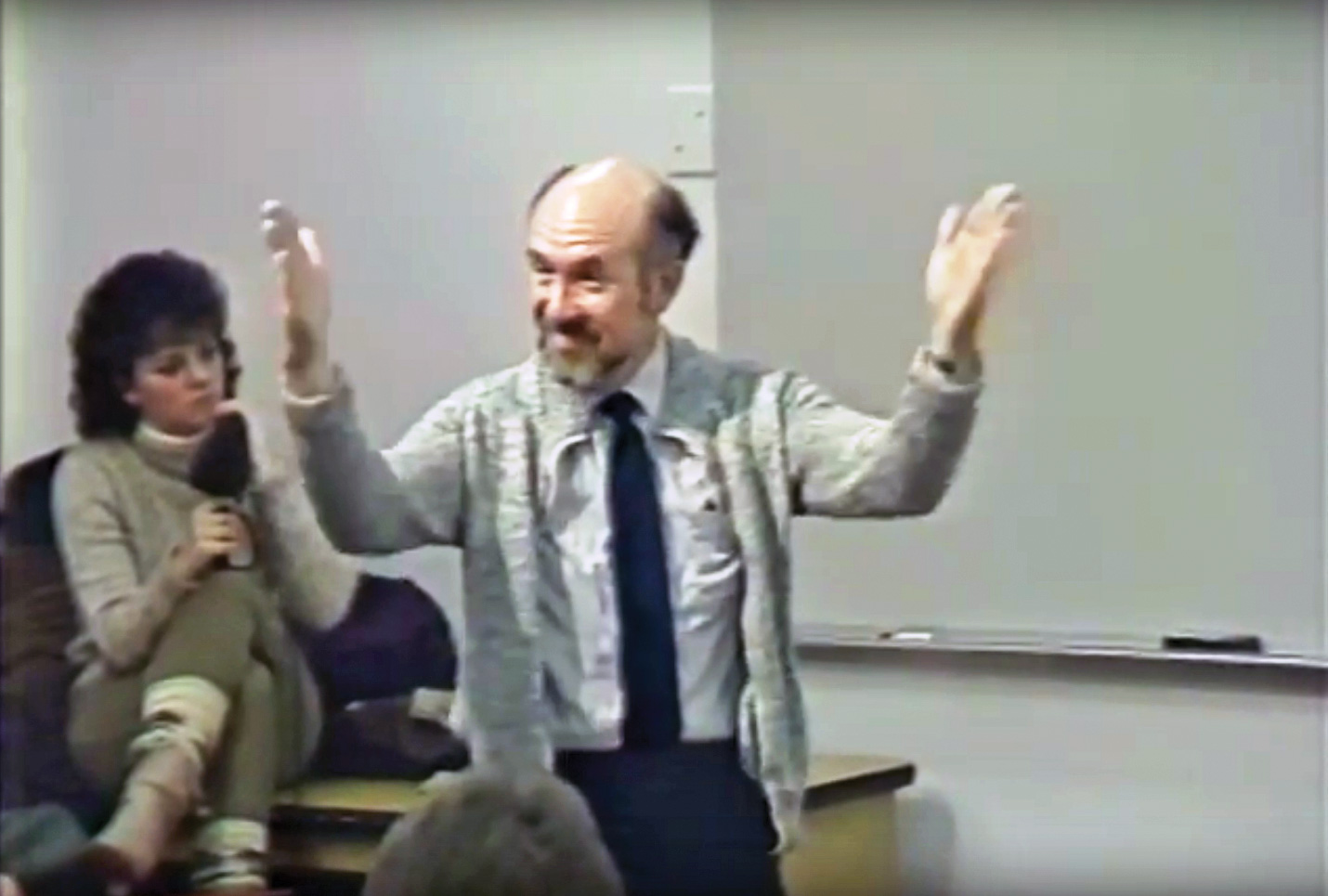 A film still showing Patrick Graybill