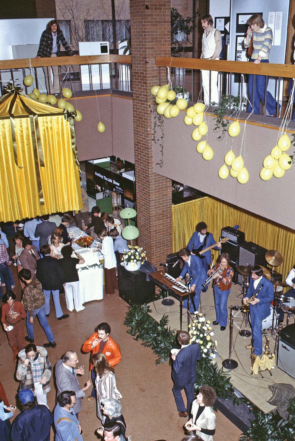 A party celebrating NTID's tenth anniversary