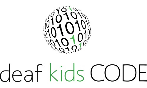 Logo for Deaf Kids Code