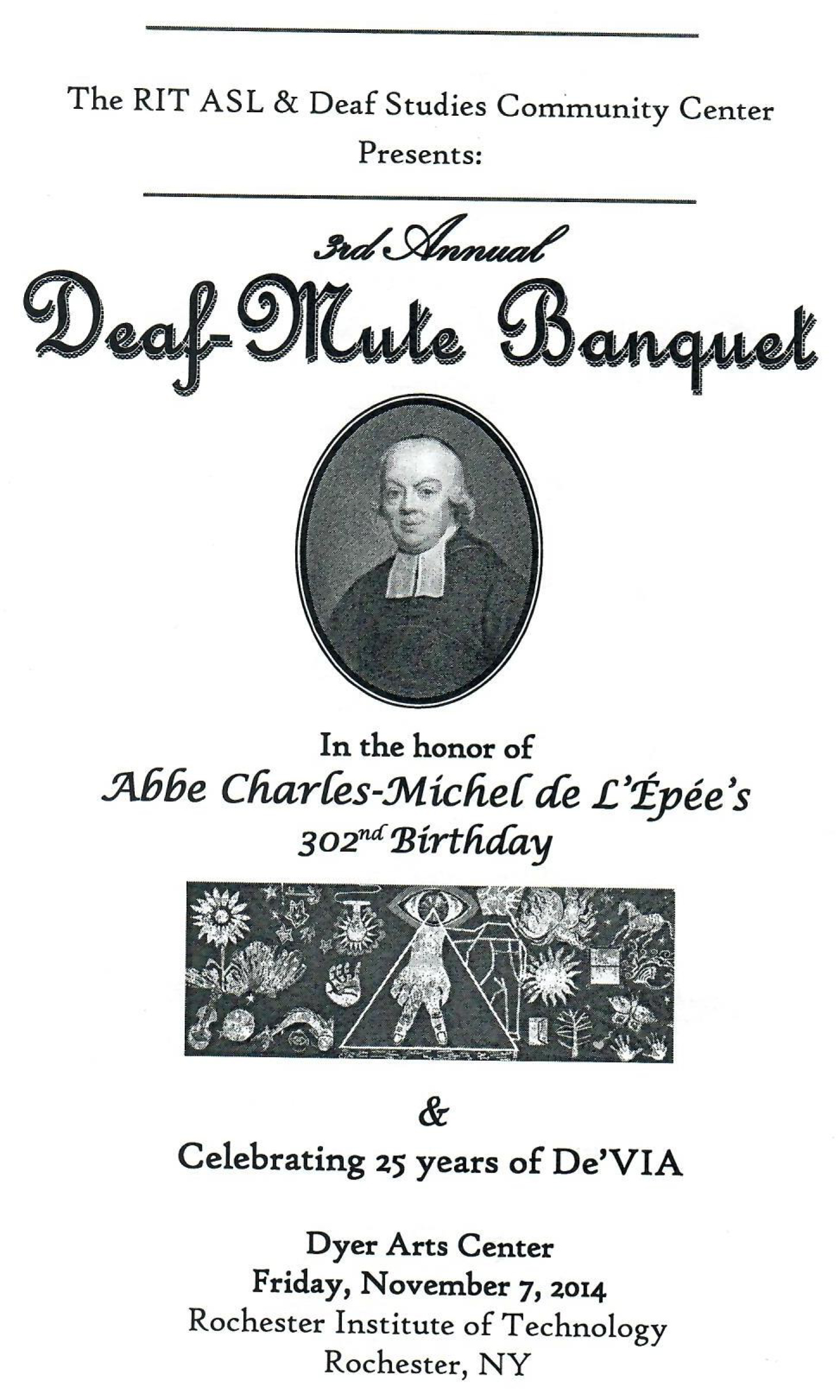 Banquet Program Book