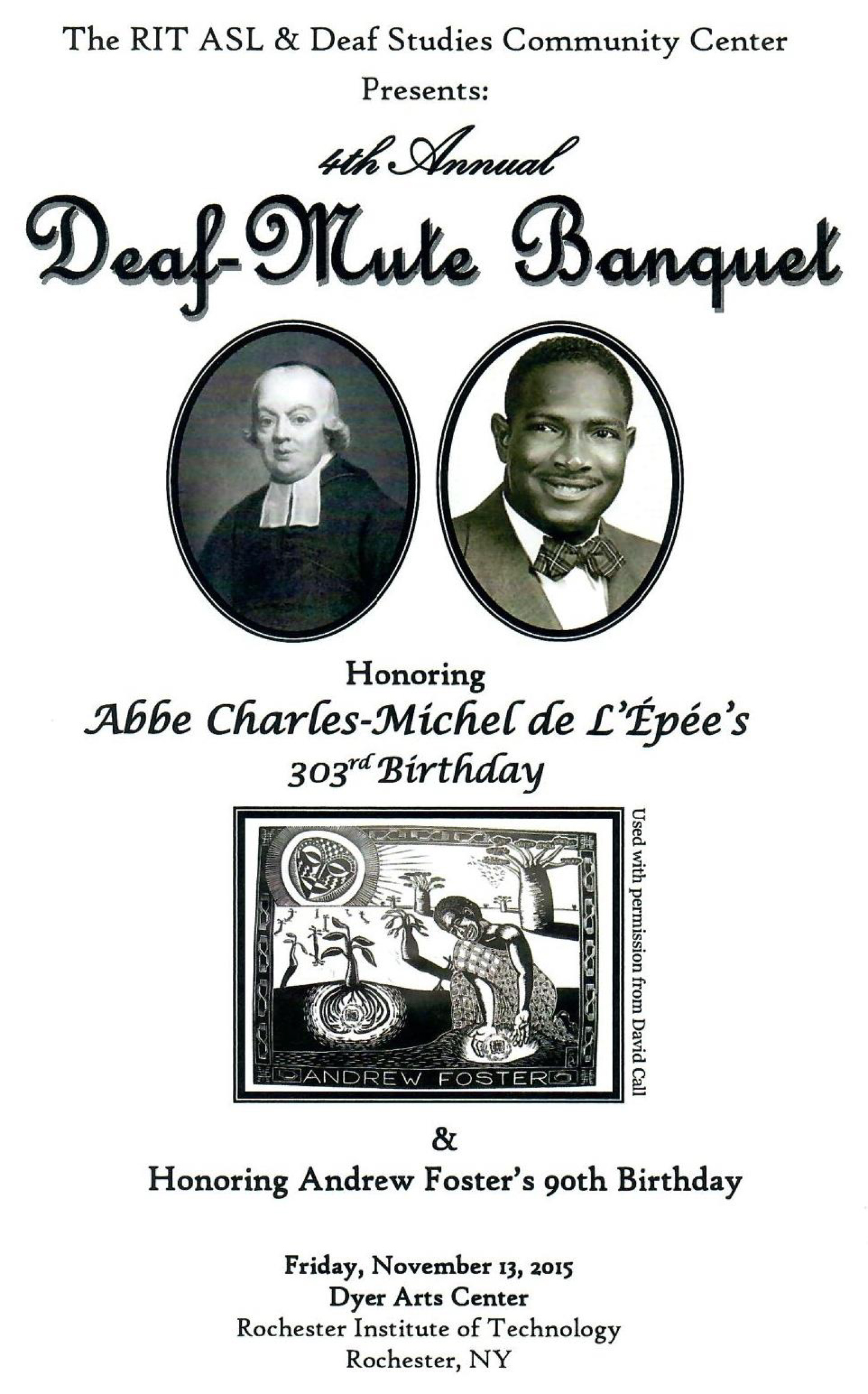 Banquet Program Book