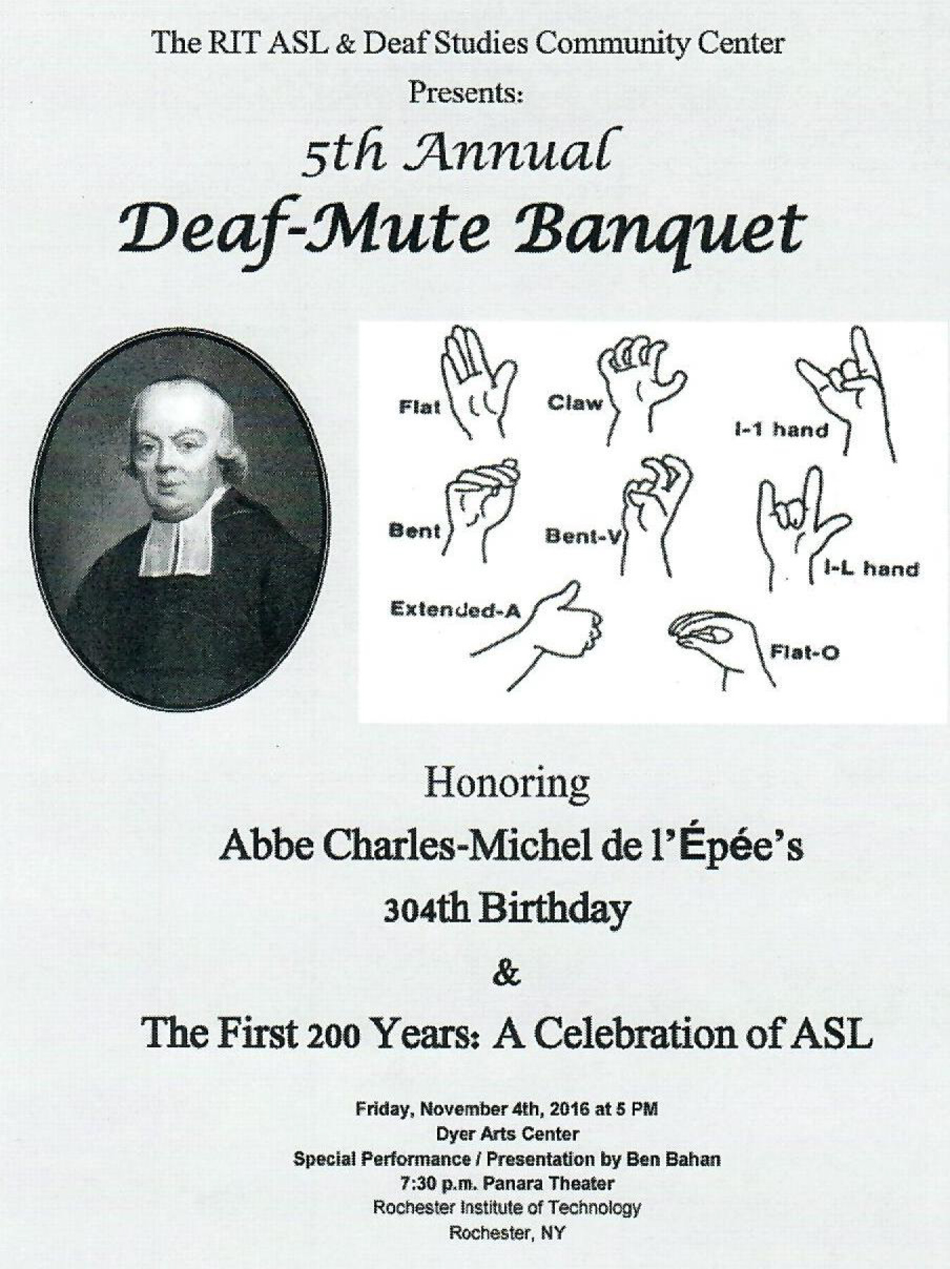 Banquet Program Book