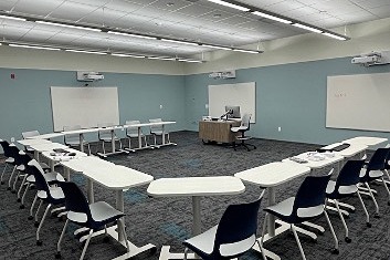 Renovated classroom