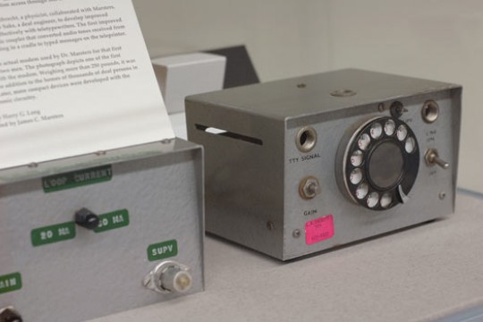 Picture of a special Telephone machine