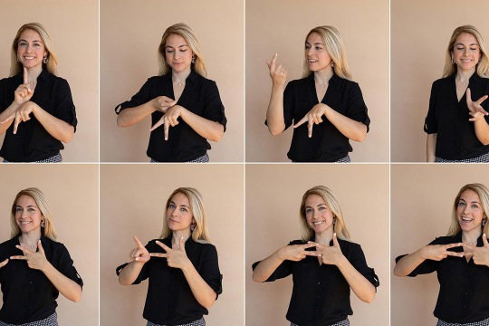 Sign language in chemistry