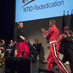 Rededication of LBJ Hall at NTID