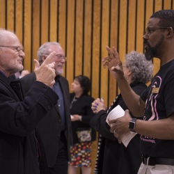 Rededication of LBJ Hall at NTID