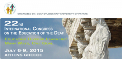 22nd International Congress on Education of the Deaf
