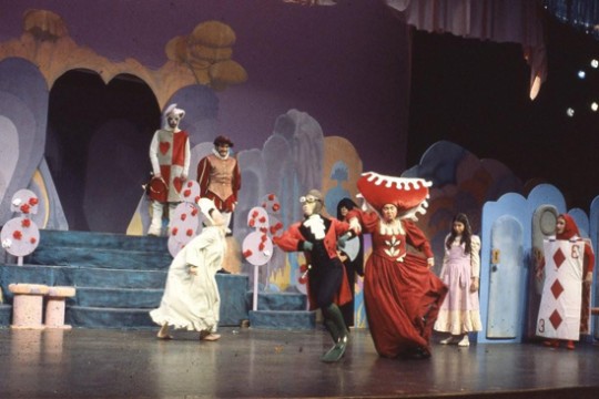 Picture of people performing on stage