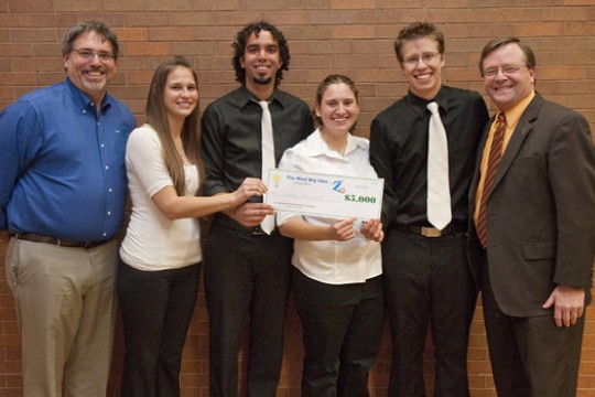 People gathered for picture at event