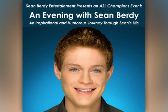 Poster for "An Evening with Sean Berdy"