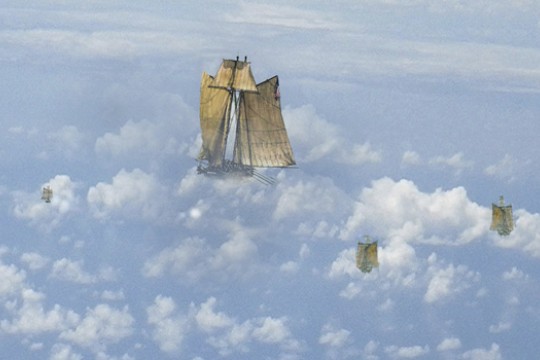 Painting of sailboats