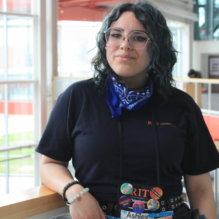 A headshot of a student orientation coordinator in the SHED