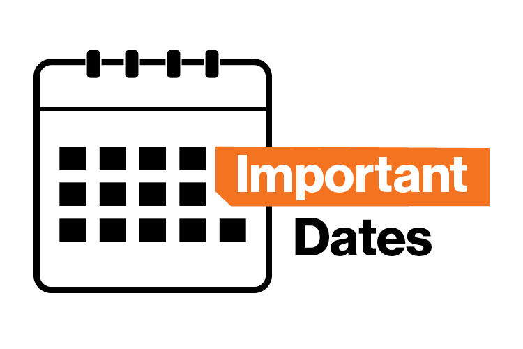 Important Dates