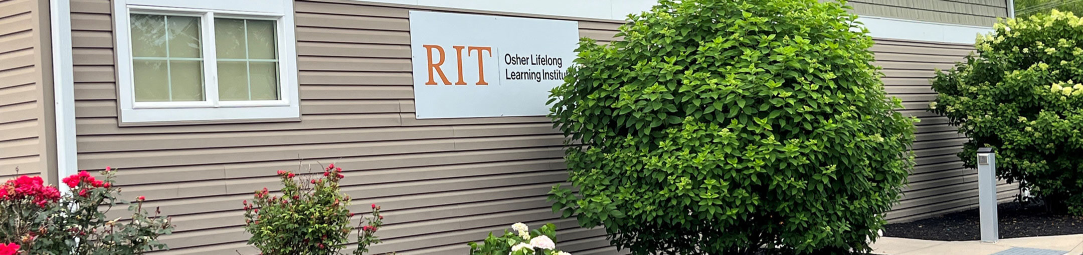 The side entrance of the Osher Lifelong Learning Institute.