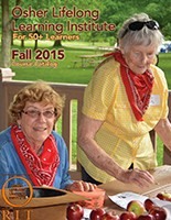 Cover of the Fall 2015 catalog.