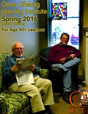 Cover of the Spring 2016 catalog.