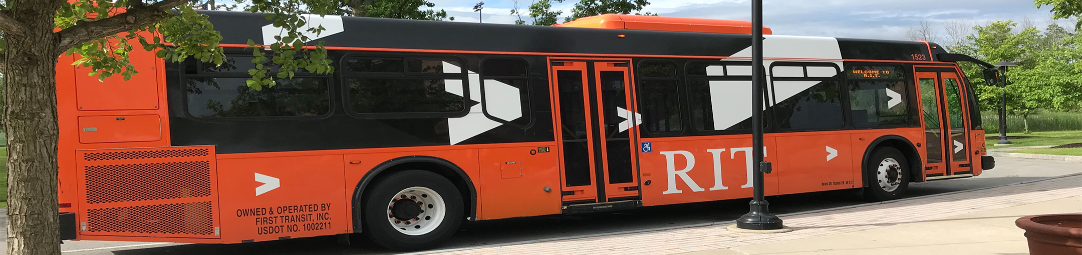 Picture of an RIT Bus