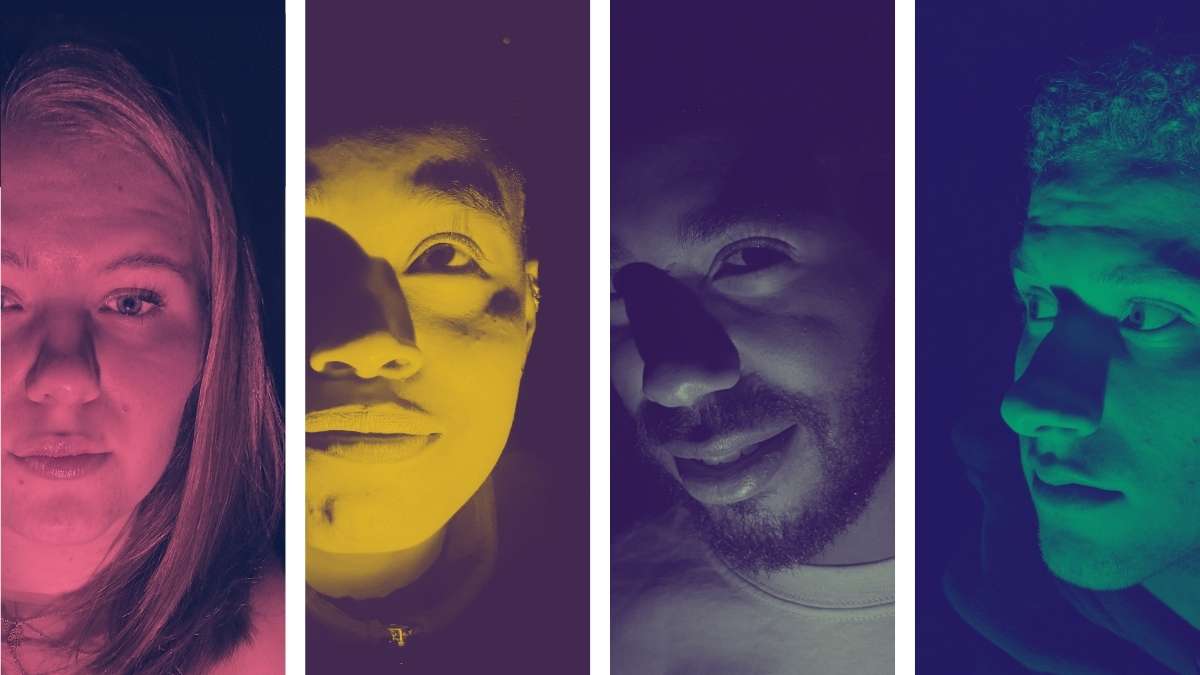 Image of fours actors