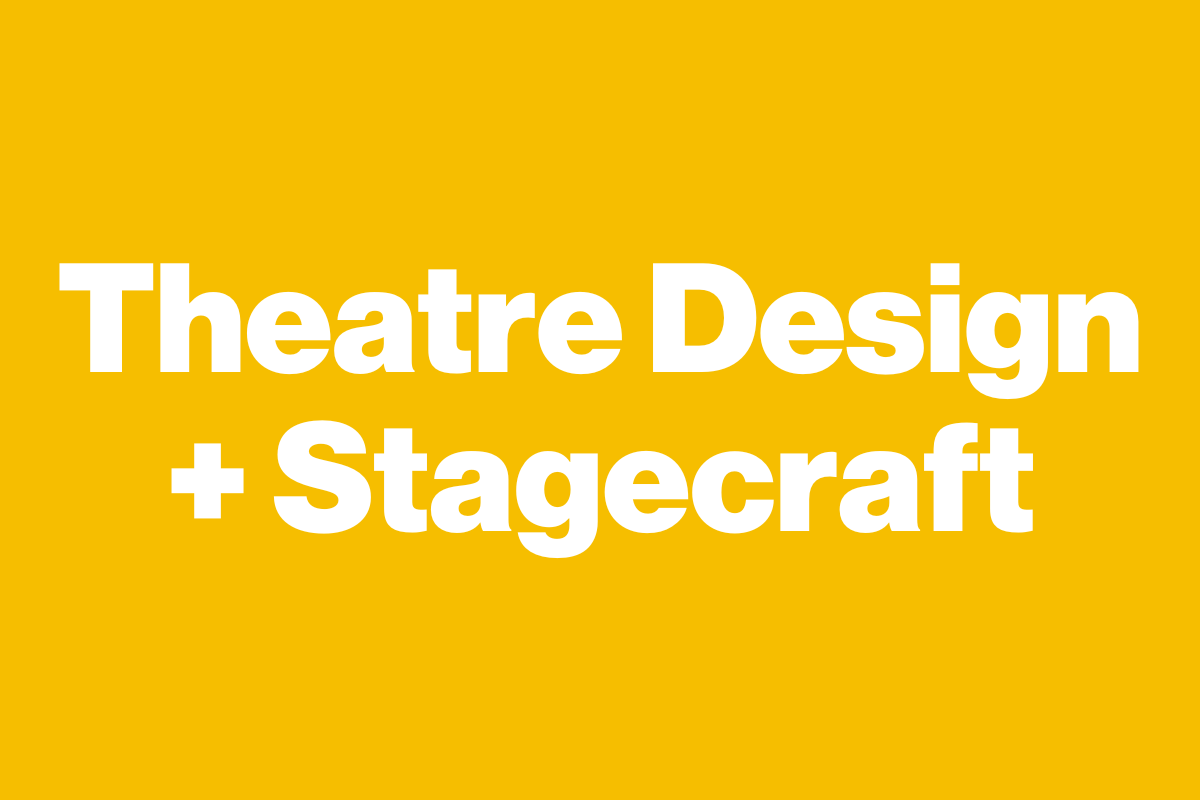 Theatre Design and Stagecraft