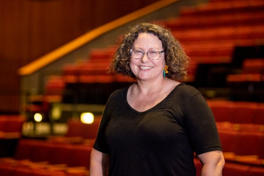 environmental portrait of Jill Bradbury.