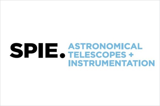 SPIE logo and the words Astronomical telescopes and instrumentation.