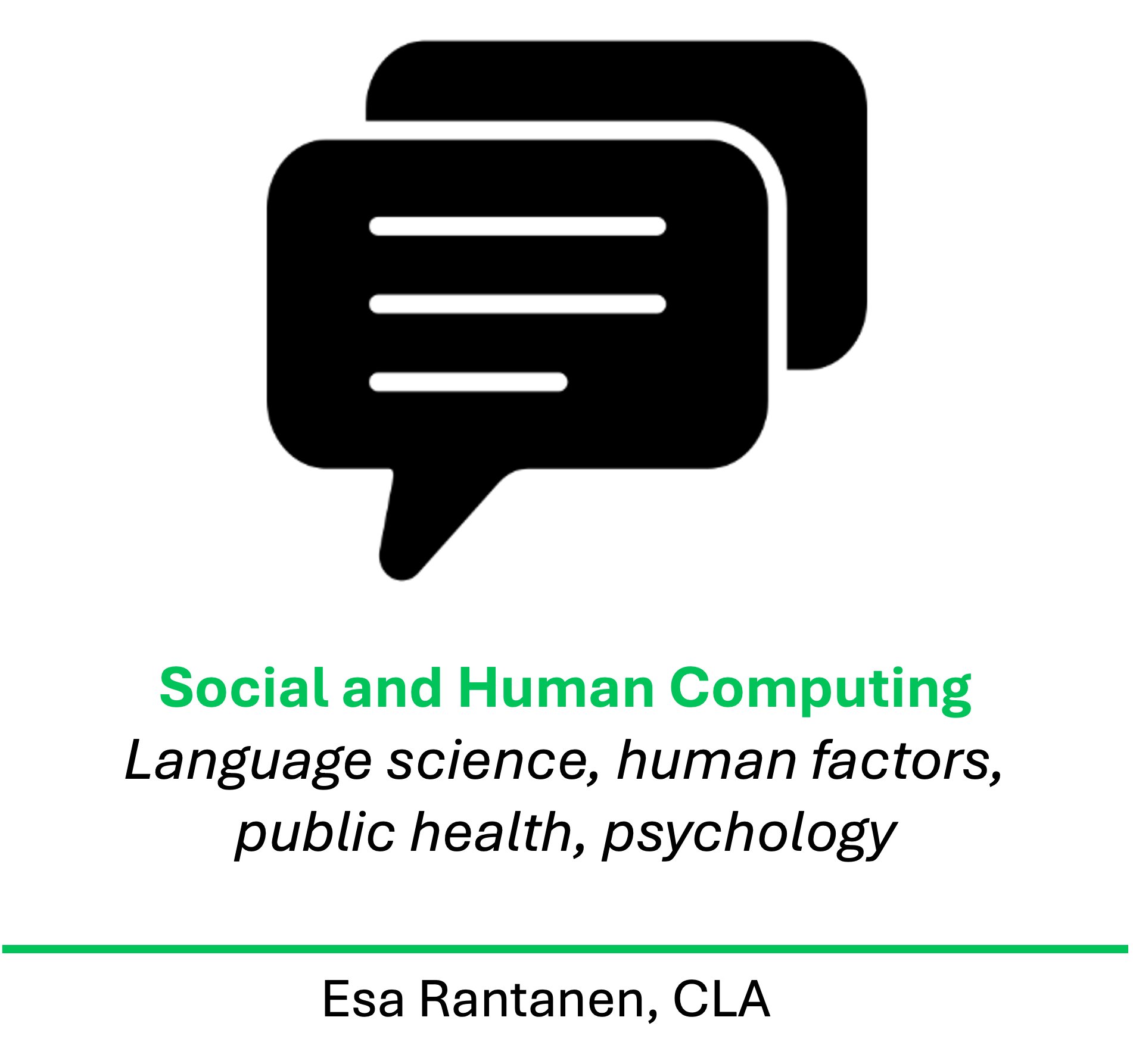 Social and Human Computing Icon