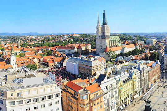 'city of Zagreb in Croatia.'