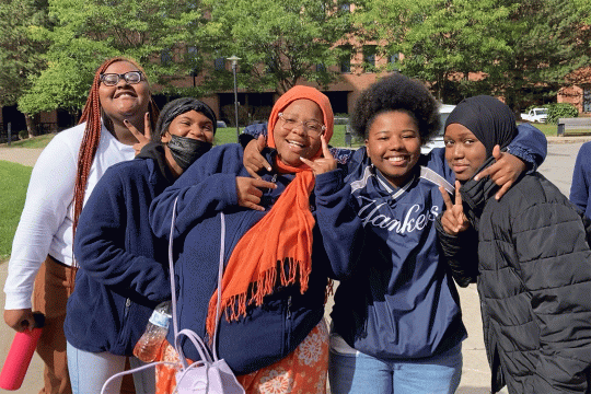 Students from Rochester Prep visit RIT campus for event hosted by the K-12 University Center
