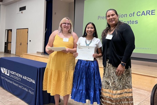 Dr. Lee with students