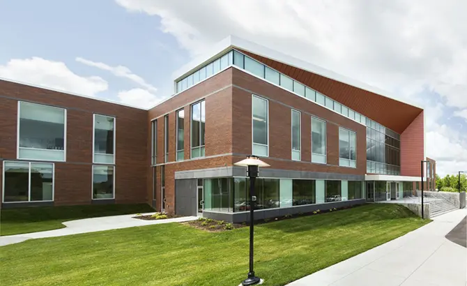 the outside of the RIT CHST building