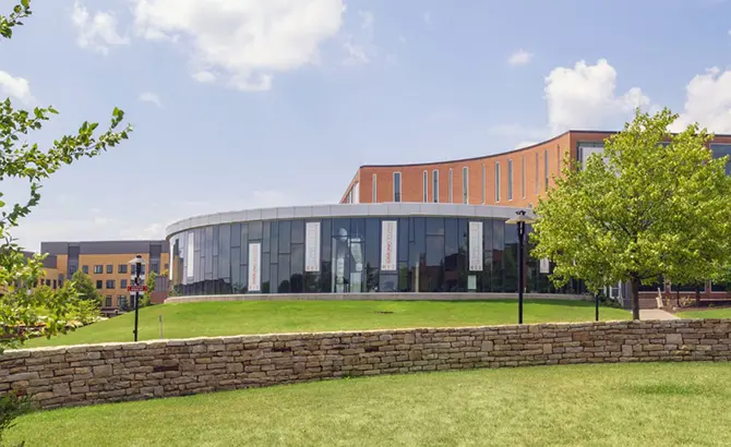 the outside of the RIT Simone Center for Innovation and Entrepreneurship building