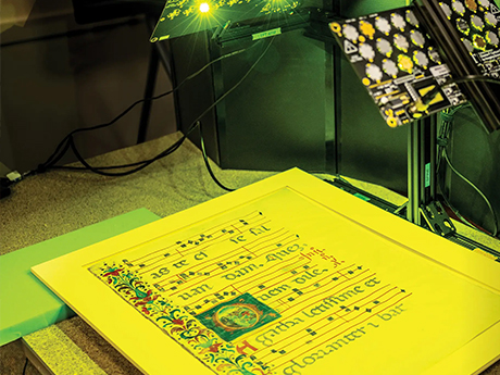 MISHA is a system developed by RIT to uncover details invisible to the human eye.