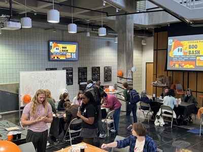 students attending Boo Bash