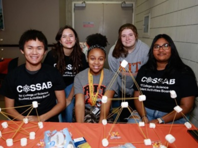 students doing activities during Brick City Weekend