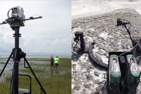 collage of equipment from the GRIT lab