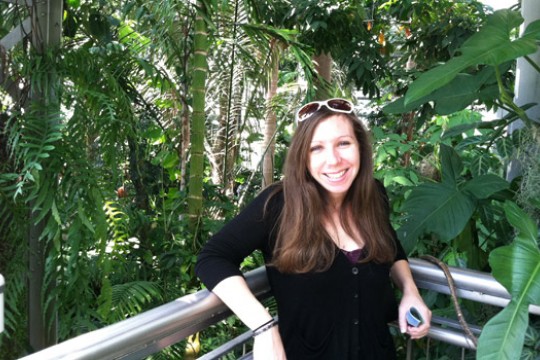 Person posing for camera