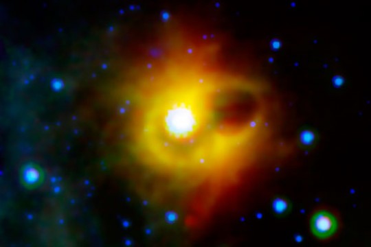 Computer Generated Photo of distant star