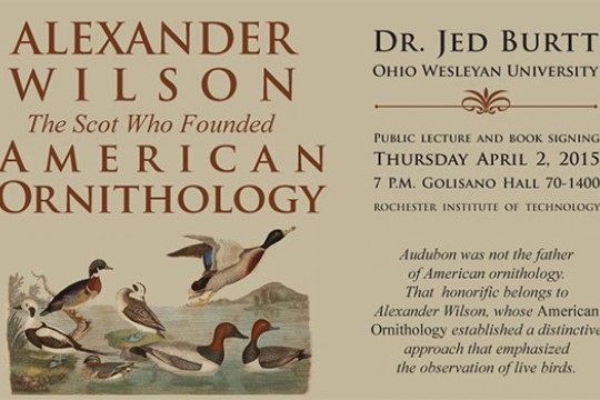 Poster for "Alexander Wilson: The Scot Who Founded American Ornithology"