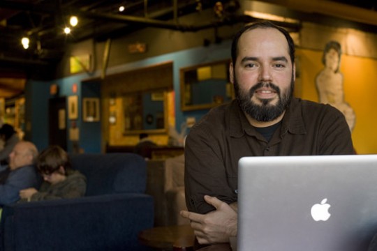 Person posing for camera