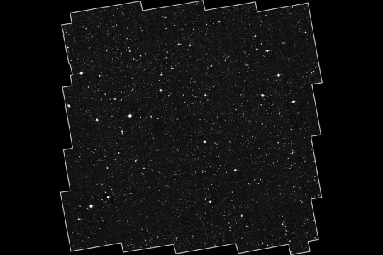Hubble Space Telescope's view of the COSMOS survey area.