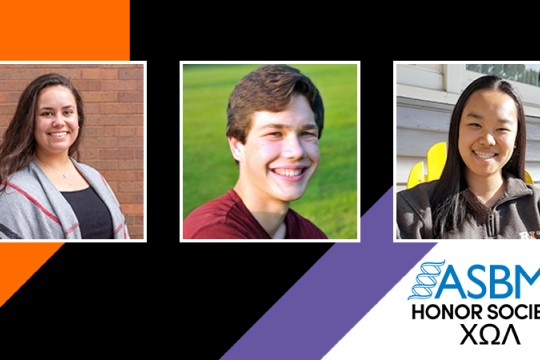 RIT ASBMB Honor Society Students